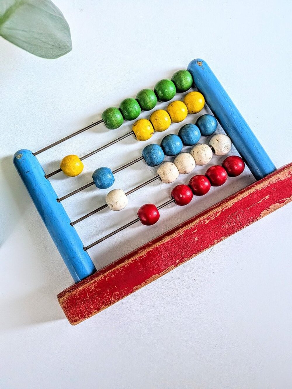 3/$75✨Antique Wooden Abacus Counting Tool Early 20th Century | Handcrafted Math